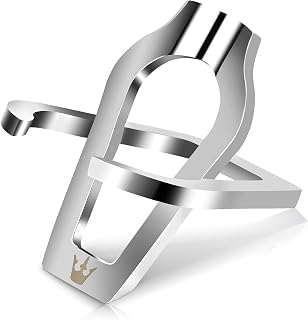 AILE Tobacco Smoking Pipe Stand Holder - Stainless Steel Portable Foldable - For Single Pipe