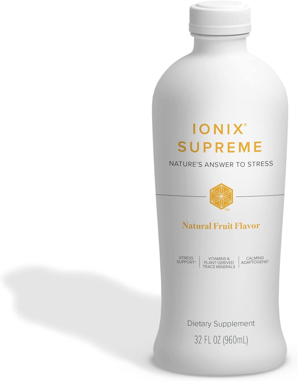 Isagenix Ionix Supreme - Drink with Niacin, Vitamin B12, Vitamin B6 and Ribflavin to Help Fight Stress - 32-Ounce Bottle (Natural Fruit Flavor)
