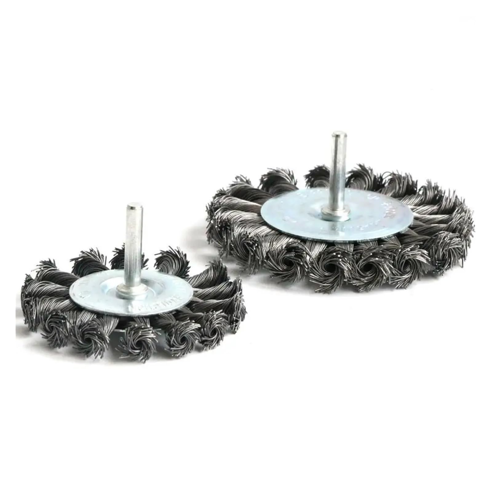 Tarcze szczotkowe z drutu, Drut wiązany i szczotki końcowe 2 szt. 75-100 mm 6 trzpień do demontażu(100mm 2pc)