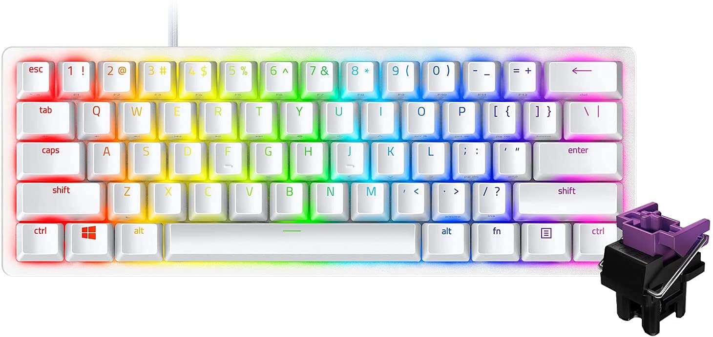 Amazon.co.jp: Razer Huntsman Mini 小型 ゲーミングキーボード 