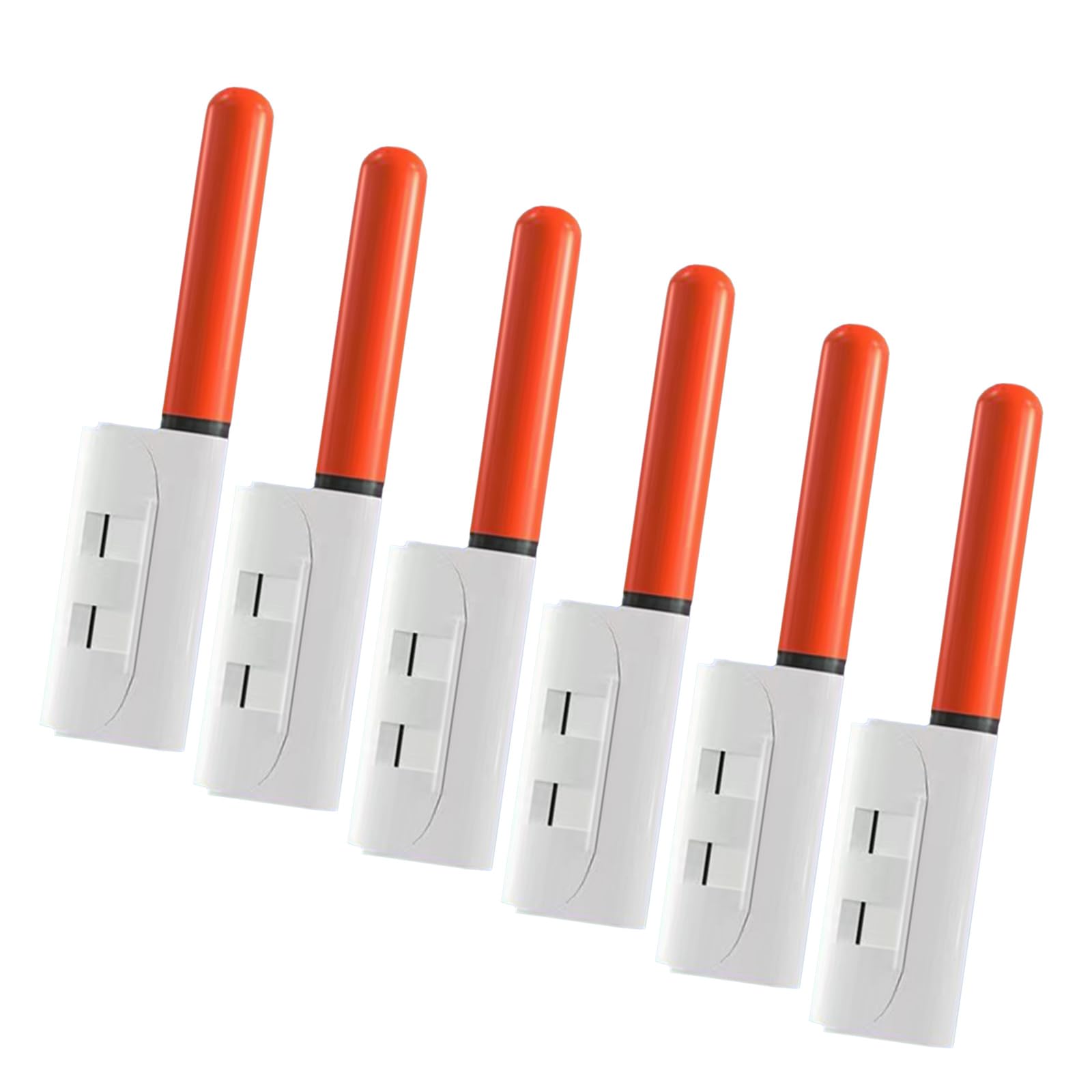 LFRXION 6Pcs Outdoor Fishing Glow Stick Large Led Glow Stick Rod Tip Glow Stick Outdoor Night Fishing Tool