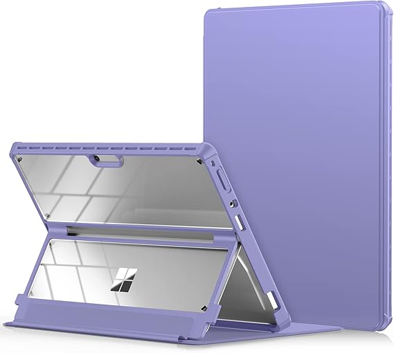 INFILAND Microsoft Surface Pro 8 Case and Cover, [MilitaryGrade Drop