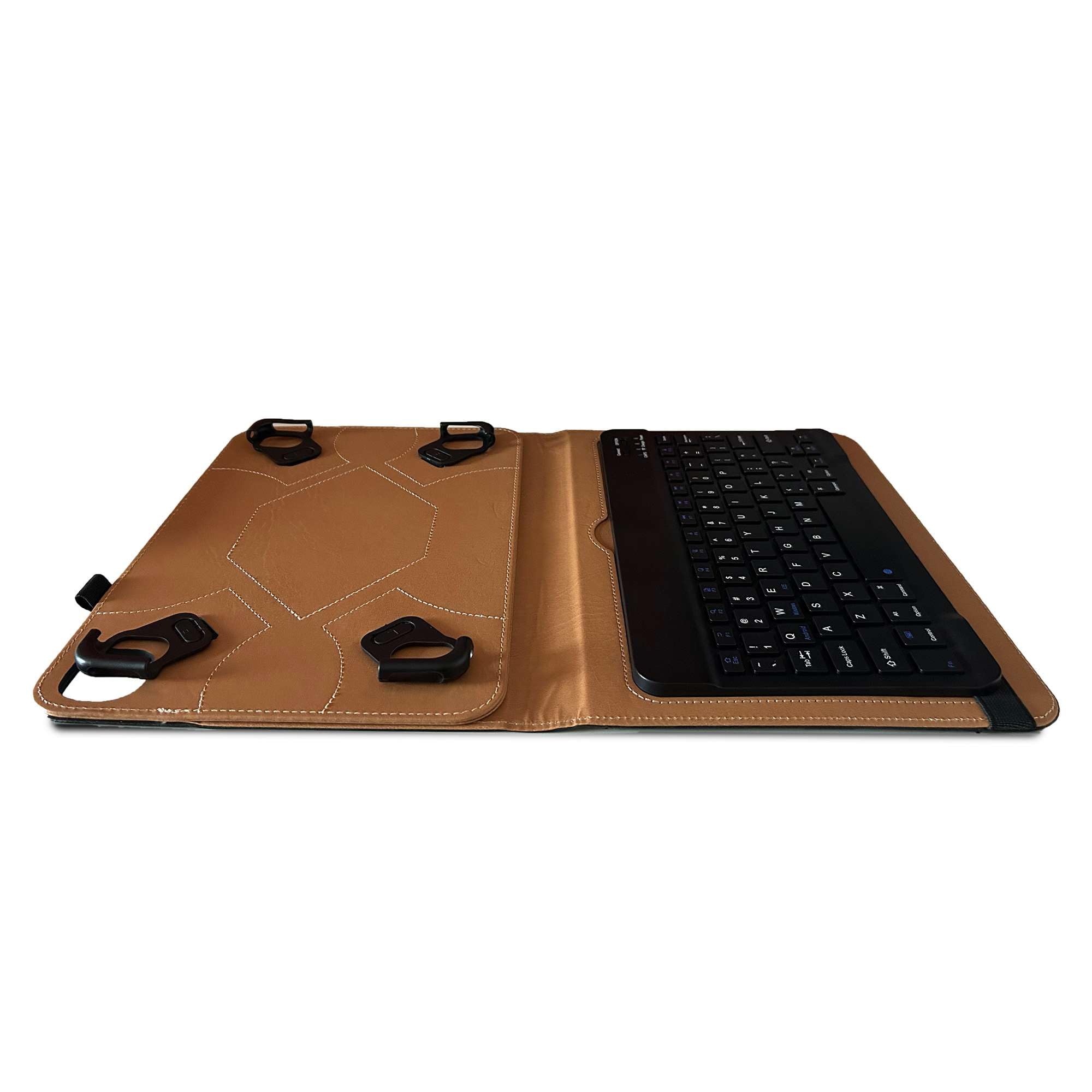 Navitech Black Rotational Bluetooth Keyboard Case Compatible with TOSCiDO 10
