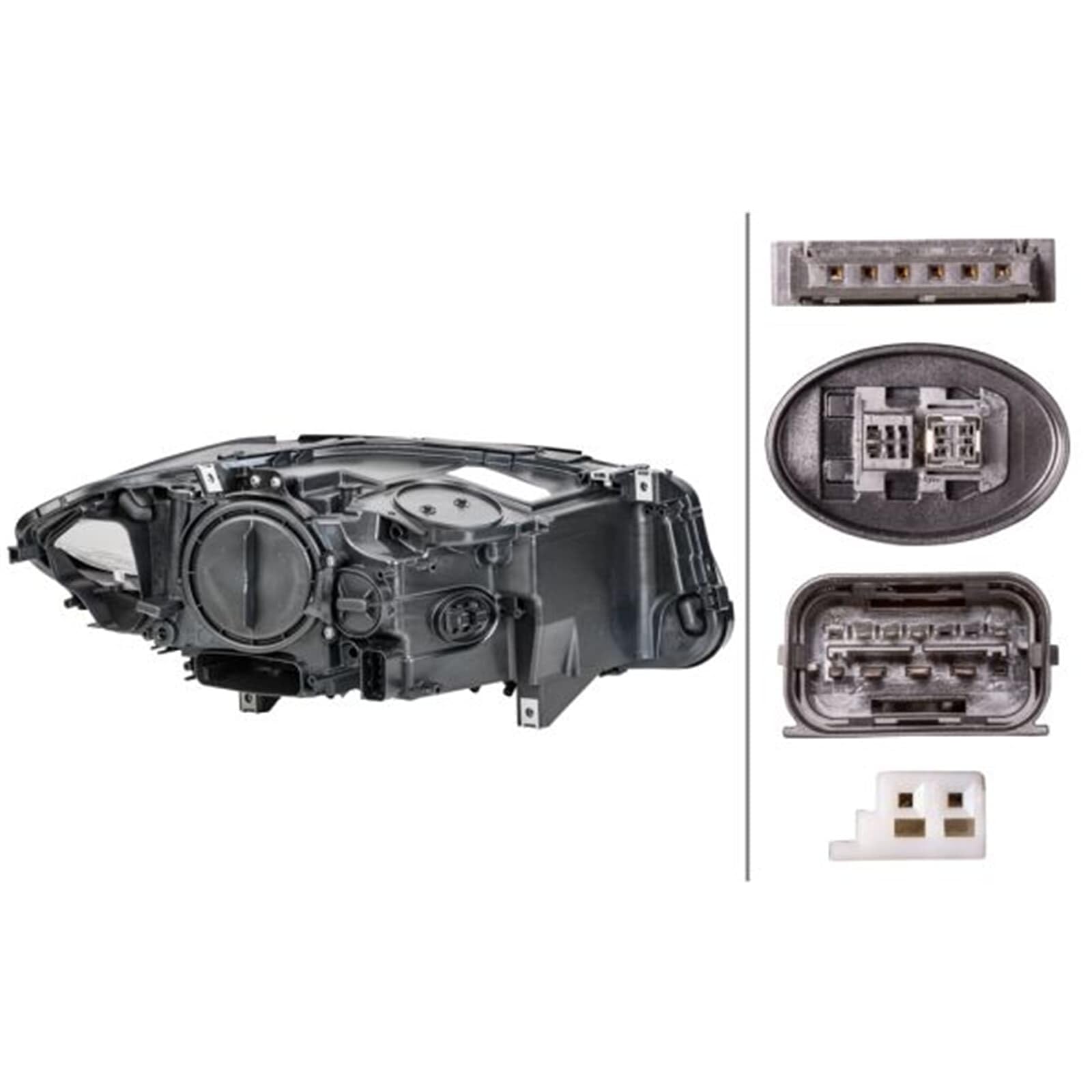 1017187 DIEDERICHS Headlight Left, H7/H7, Yellow, For Right-hand - View #8