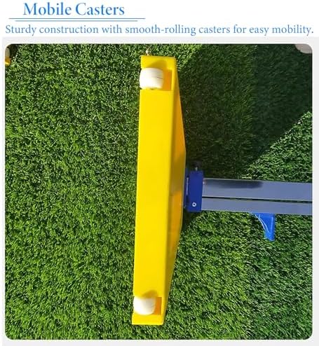 Metal High Jump Posts, Portable Track and Field Equipment for Training and Athletic Competitions, Adjustable Stand