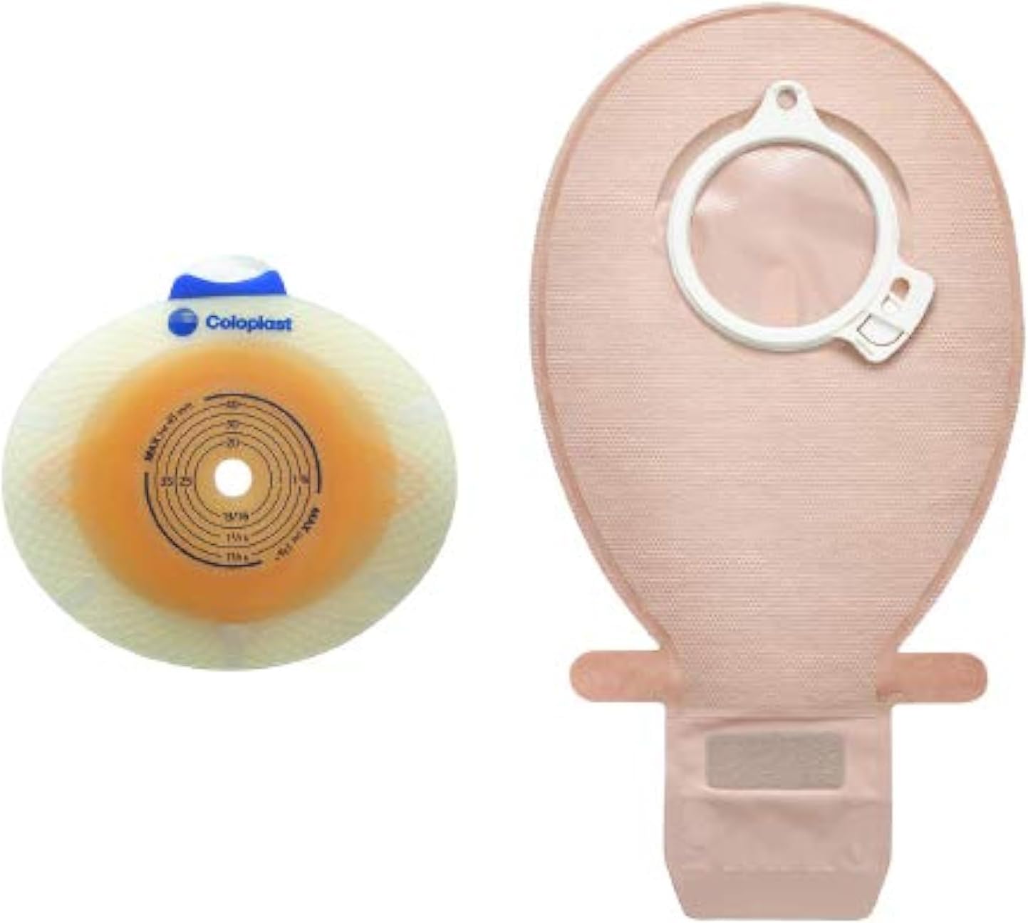 COLOPLAST Barrier SenSura EasiClose Blue Code 3/4 to 1-3/4 Stoma #11031