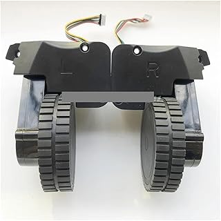 Conjunto De Motor De Rueda For Robot Aspirador, Compatible Con Create Netbot S18, Repuesto De Accesorios De Rueda(L+R)