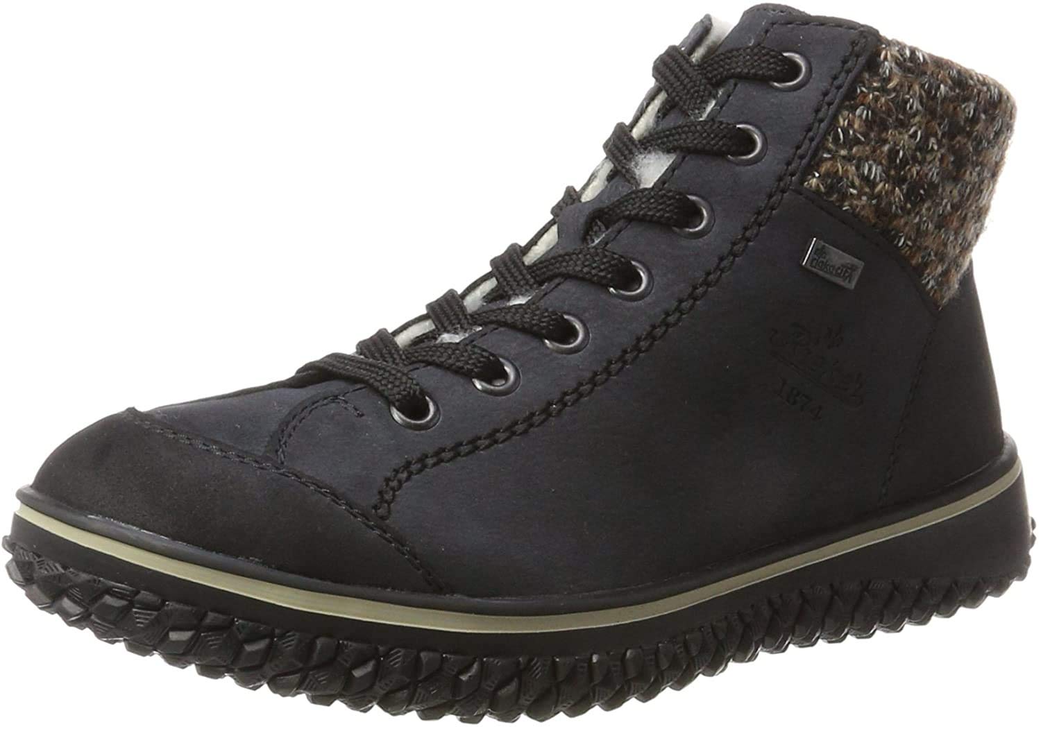 Rieker Damen Low-Top Sneaker Z4243, Frauen Halbschuhe, wasserabweisend, riekerTEX