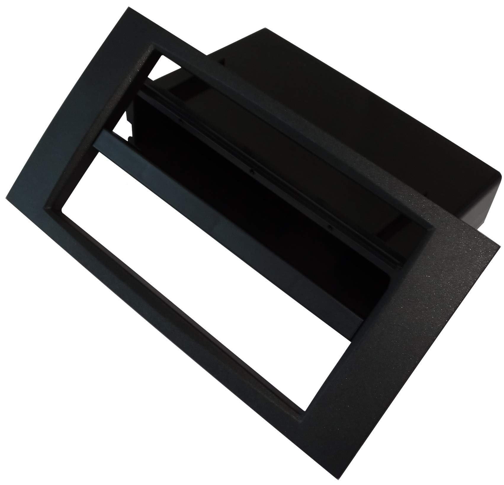 AERZETIX Telaio Adattatore 1 DIN Per Autoradio: Copertura In Plastica Per Ford C-Max, Focus, Galaxy, Mondeo, S-Max