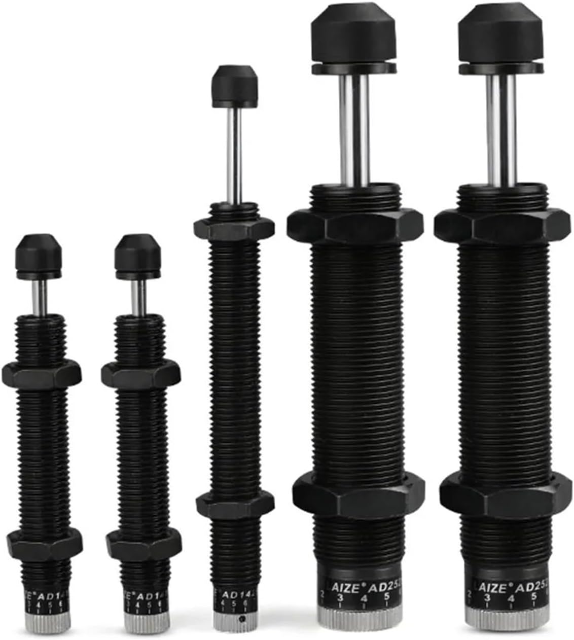 Pneumatic Hydraulic Shock Absorber Adjustable Hydraulic Buffer AD AD1410 AD1412 AD1416 ~ AD3650 1Pcs(AD2050)