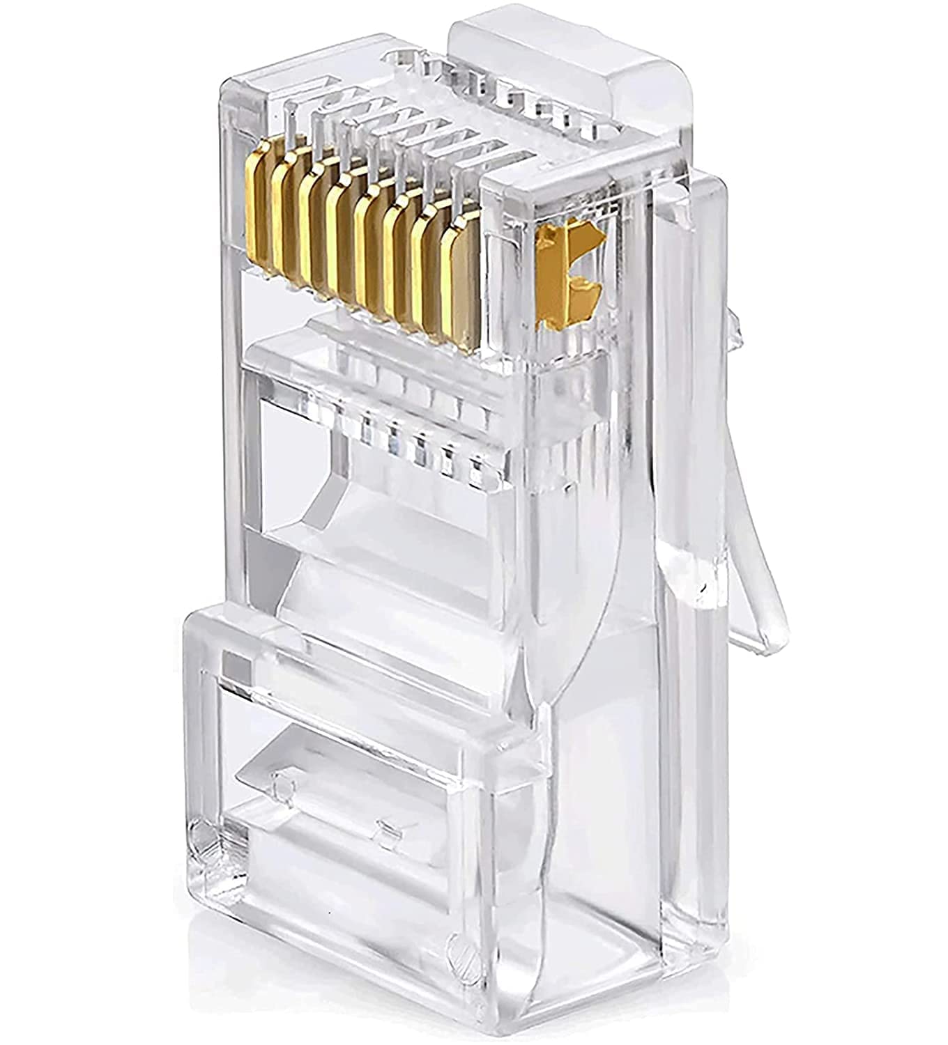 See full amazon price history chart for SPYTEK Rj45 Plug Cat5/Cat6 Network Rj-45 Lan Crimp Metal Module Plugs Connector For Modem (Transparent, Pack of 5) SPYTEK Rj45 Plug Cat5/Cat6 Network Rj-45 Lan Crimp Metal Module Plugs Connector For Modem (Transparent, Pack of 5) (B0BW9TQ4D2) Amazon Price History, Amazon Price Tracker