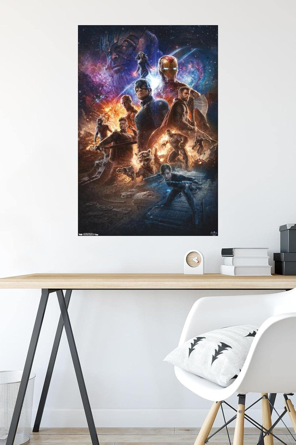 Trends International Marvel Cinematic Universe - Avengers - Endgame - Space Wall Poster, 22.375" x 34", Premium Unframed Version