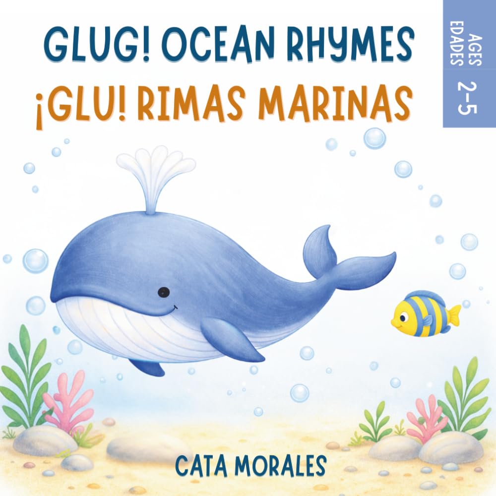 GLUG! OCEAN RHYMES | ¡GLU! RIMAS MARINAS: Bilingual Animal Rhymes for Toddlers | Rimas bilingües de animales para niños