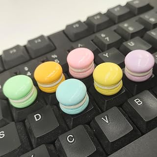 Keyboard Stickers for Long Nails, Raised Typing Stickers Keyboard Covers Suitable for PC Gaming - Adorable Shape, 36 Count