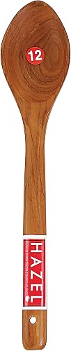 HAZEL Wooden Serving Pan Spatula Scoup Non Stick One Piece Cooking Spoon Kitchen