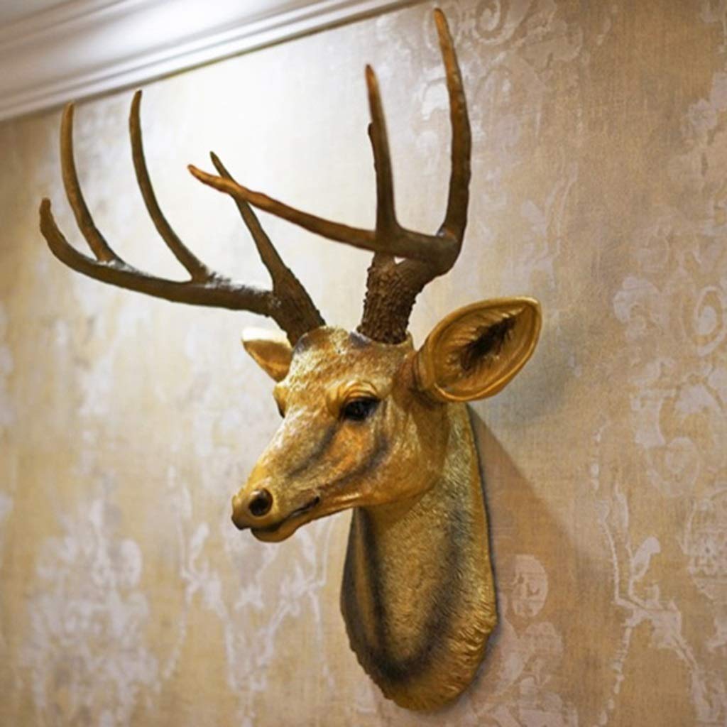 Amazon.co.jp: 壁掛け 動物の頭 アニマルヘッド ぬいぐるみ 、Animal