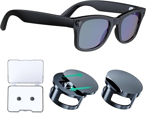 Fundas ajustables de bloqueo de luz LED para RayBan Meta Wayfarer, Skyler, Headliner (Gen2), accesorios Oakley, cubierta de luz de meta, bloquea