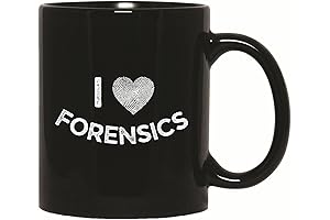 I Love Forensics Criminal Investigator Gift for Forensics Scientists and Students 11oz...