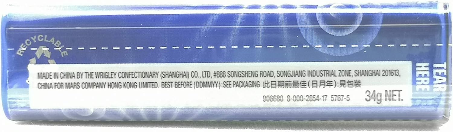 Eclipse Sugarfree Mints 1.2 Ounce Tins (Pack of 8) (Winterfrost Mint)