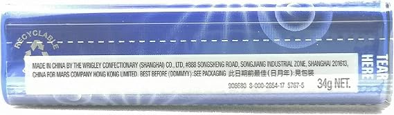 Eclipse Sugarfree Mints 1.2 Ounce Tins (Pack of 8) (Winterfrost Mint)