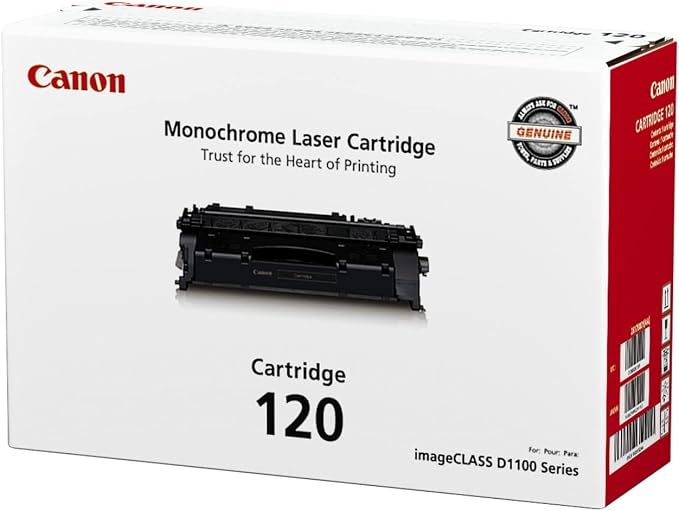 Amazon.com: Canon 120, Black Toner Cartridge (2617B001AA) : Office Products