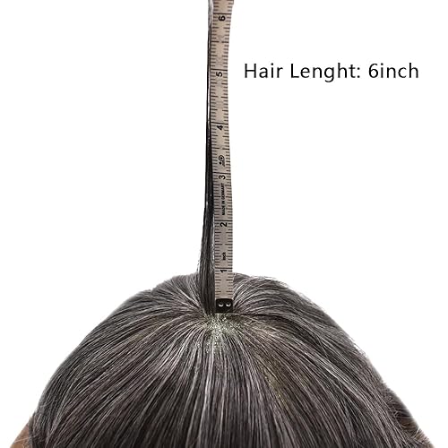 Miniatura 7 de Tupé para hombres, pieza de cabello humano real de encaje suizo para hombre, sistema de repuesto, piezas de cabello de poli transparente para