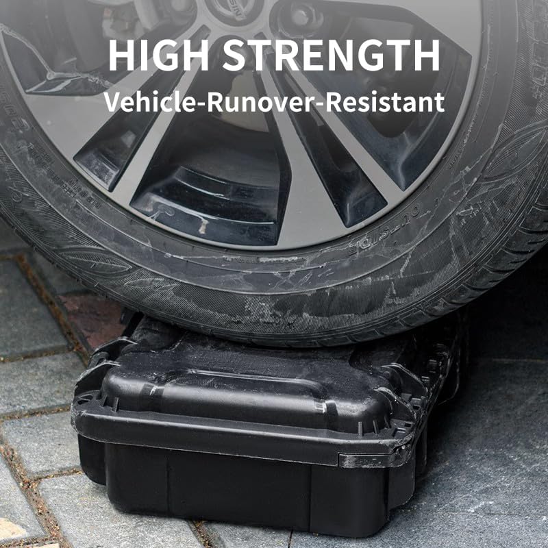 IP67 Waterproof Hard Case for DJI Mavic 4 Pro Creator/Fly More Combo, Fits DJI RC Pro 2/ RC 2/ RC2, Up to 4 Batteries, Charging Hub, Filters Accessories (CASE ONLY) - Image 5