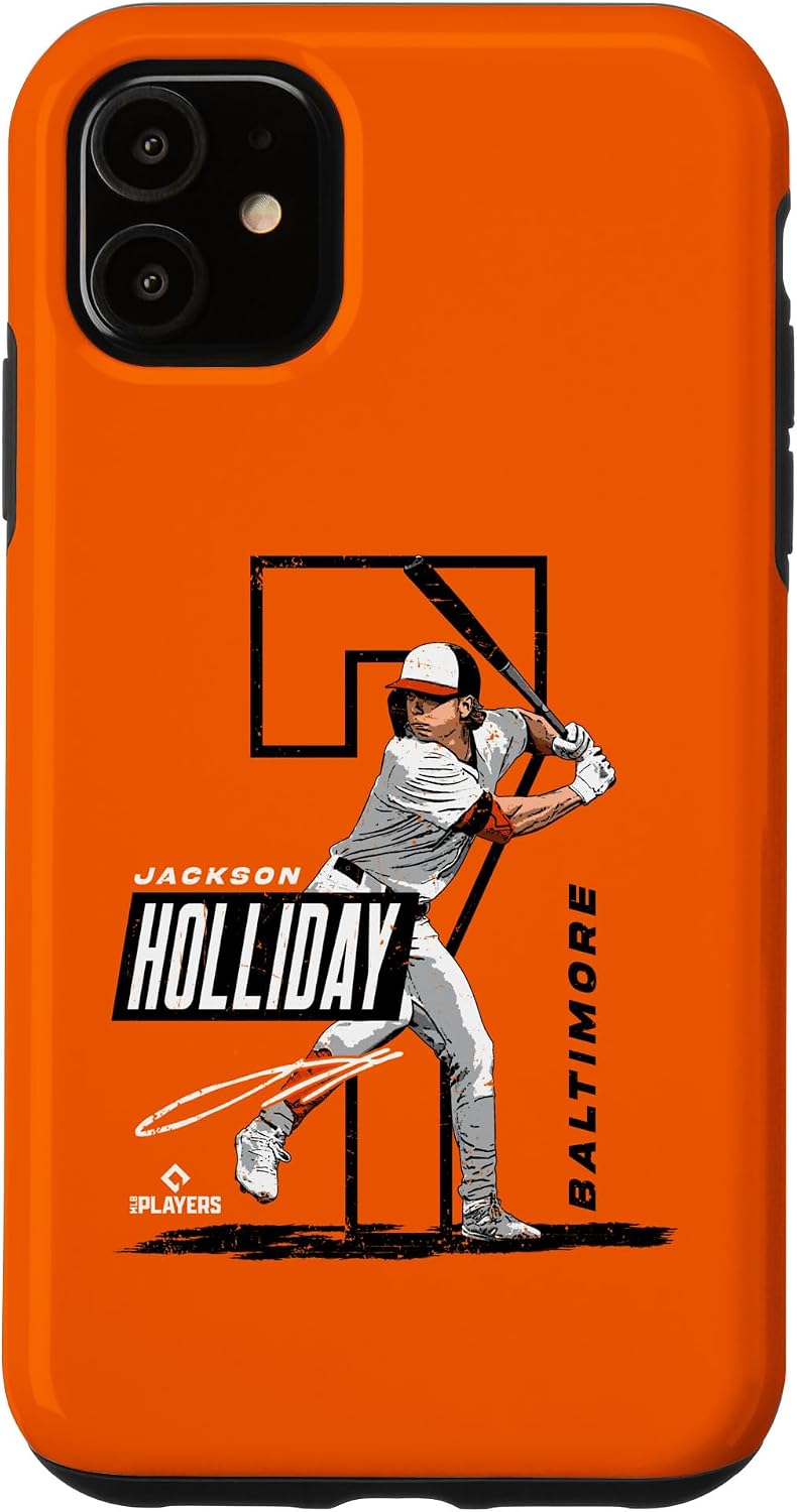 Jackson Holiday | Baltimore Baseball Players | MLBHOL3002 Case for iPhone 15