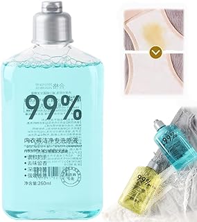 Underwear Laundry Detergent Liquid, Powerfully Plant Based Underwear Detergent Laundry Liquid, 99% Period Panty Cleaner, Underwear Detergent Liquid (Blue)