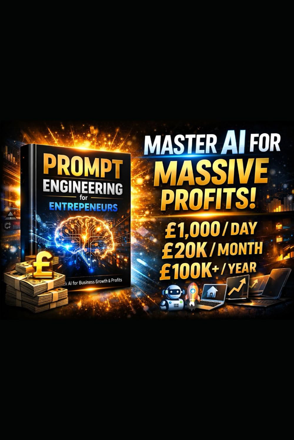 Prompt Engineering for Entrepreneurs: Build Profitable AI-Powered Businesses, Automate Workflows, and Create Scalable Digital Income