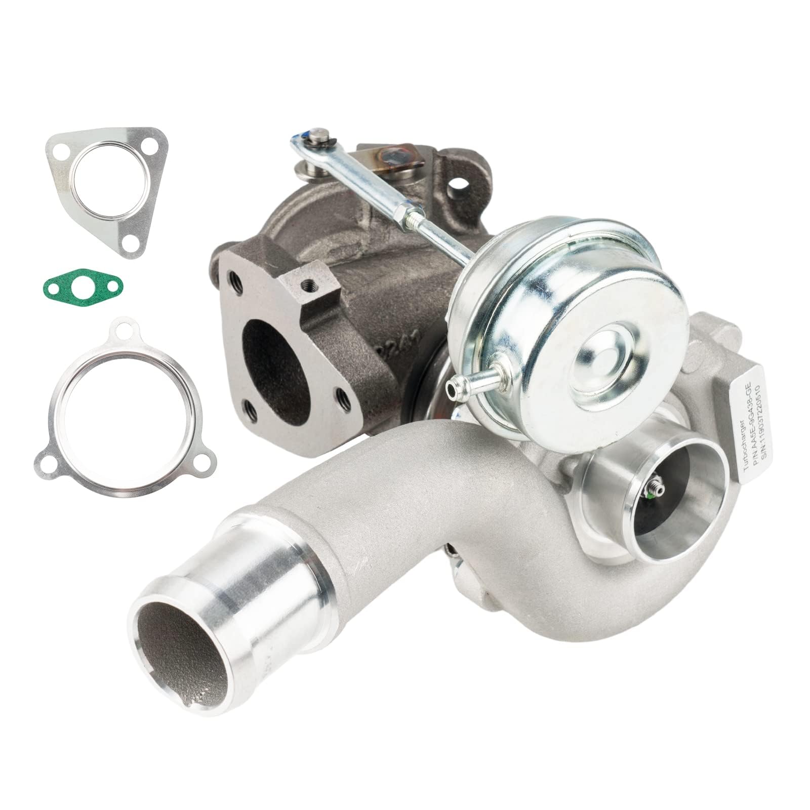 Turbocharger Kit Replacement for 2010-2015, Flex, Explorer Sport, Taurus SHO with Eco Boost V6 Engine2010-2015 MKS/2010-2012MKT Ecoboost V6 Engine with 2N228 Turbo Turbocharger-Right Side