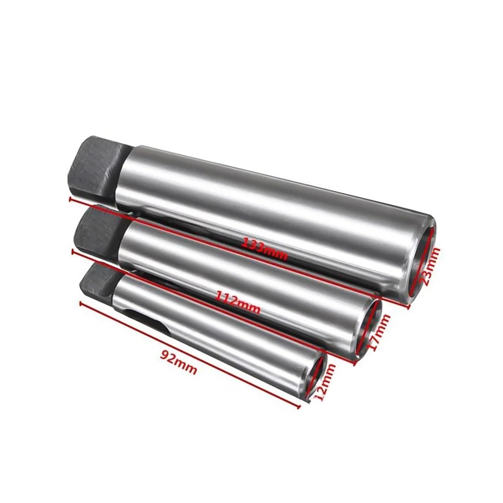 Casquillo Reductor for con Mango cónico Adaptador for Torno for máquina Casquillo Reductor MT1 MT2 MT3 MT4 MT5 MT6(MT5-MT4)