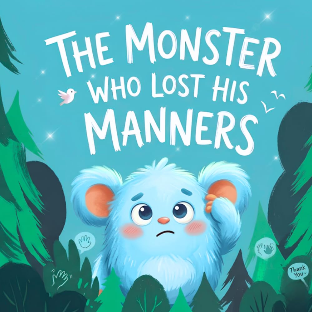 The Monster Who Lost His Manners: A Funny Children’s Book About Saying Please, Thank You, and Excuse Me for Toddlers and Preschoolers