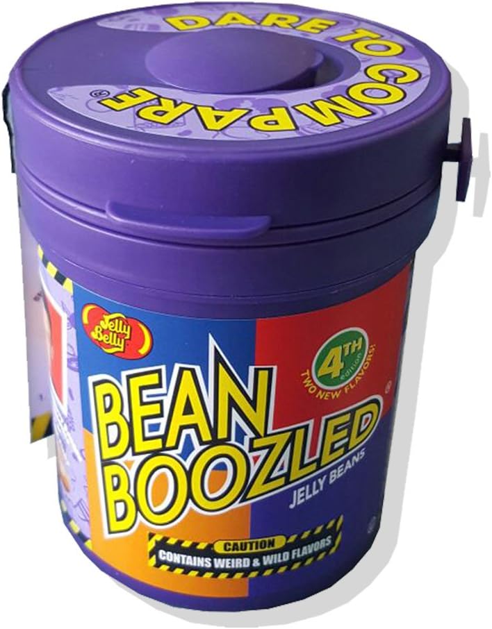 Jelly Belly BeanBoozled Mystery Bean Jelly Bean Dispenser, 4th Edition, Assorted Flavors, 3.5-oz