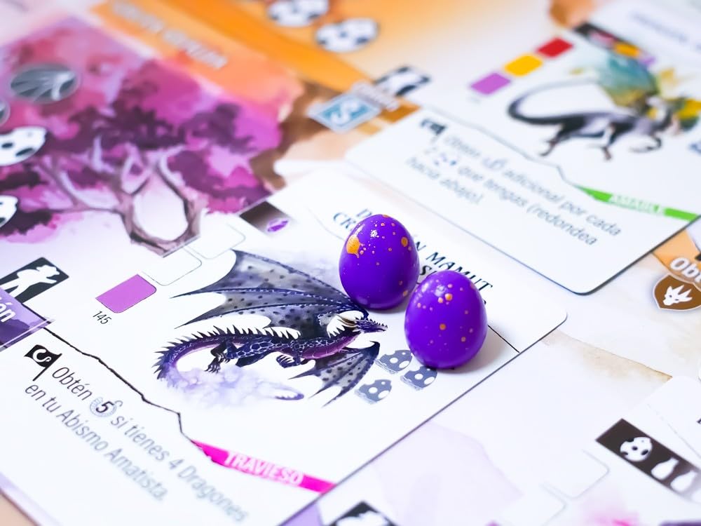 Maldito Games - Wyrmspan, Juego de Mesa, Versión en Español, Temática de Dragones, Premio Golden Geek 2024 (MLDG410201)