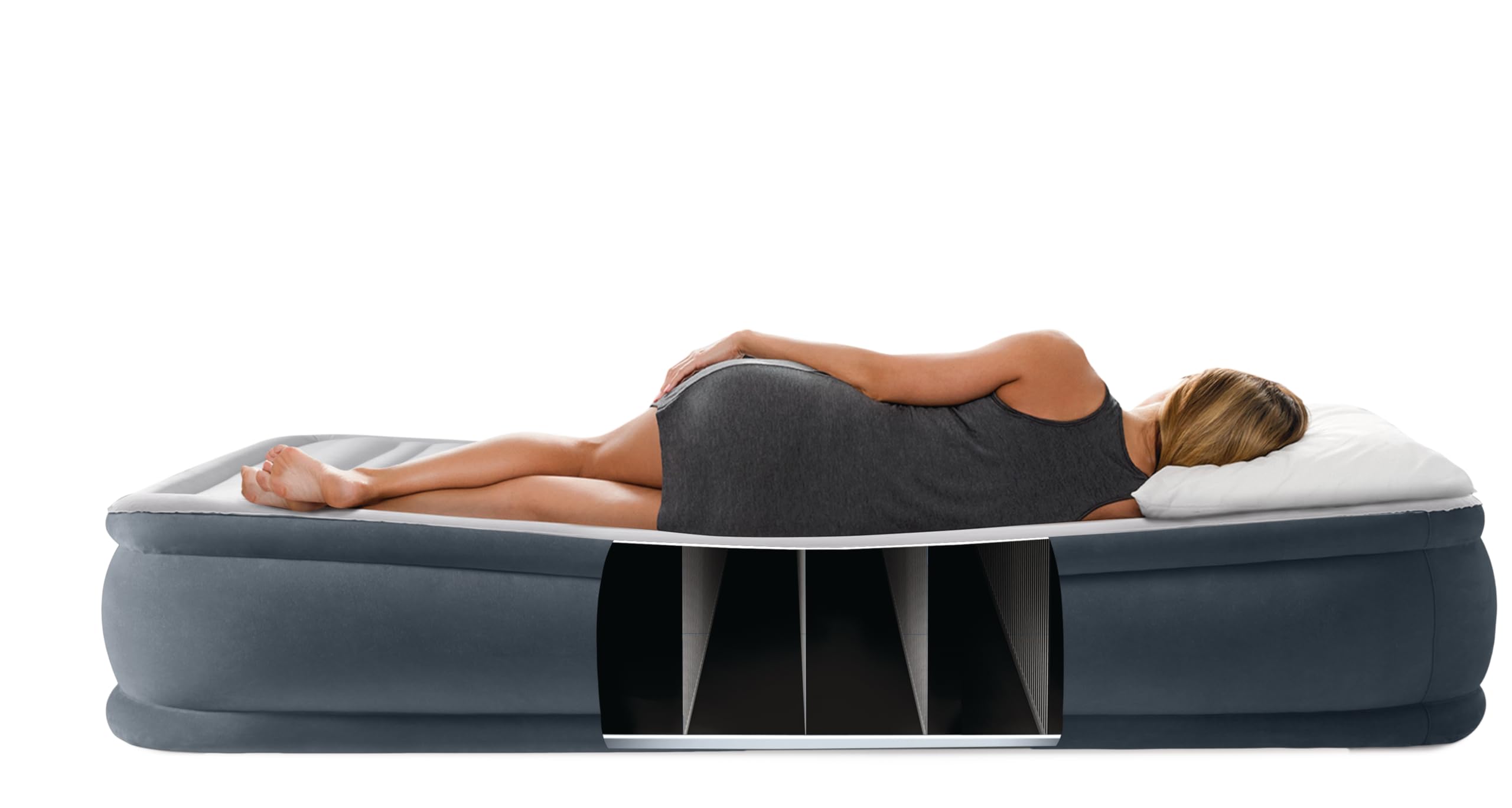 Intex Lit D'Appoint Comfort Plush Elevated Électrique 1 Pers