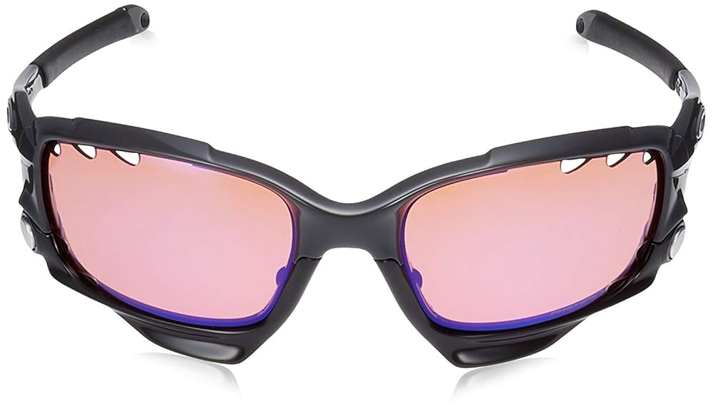 Oakley Men's Racing Jacket Sunglasses, Black (Carbon), 62