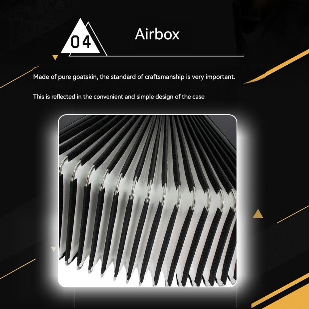 Fisarmonica a 26 tasti 48 bassi, corpo in ABS, vernice for pianoforte con superficie nera, interruttore audio, adatta a principianti e professionisti, borsa di stoccaggio inclusa e nastro for chitarra