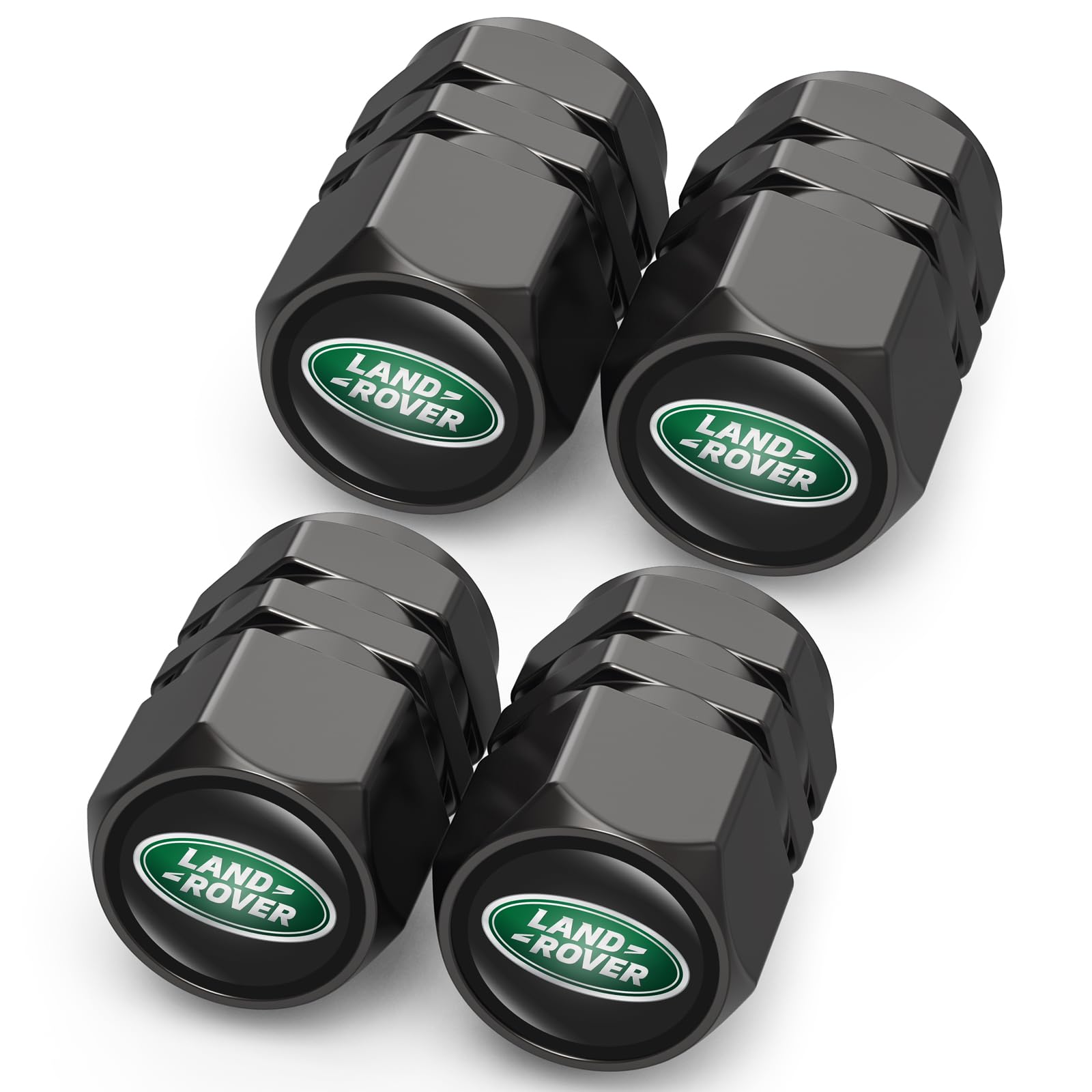 Car Tire Valve Stem Caps for Automobiles,Dust Caps Compatible with Volkswagen VW Bora Beetle Tiguan Polo Passat Sagitar Golf 4 6 Car Tires，Alloy Leak-Proof Valve Cover - 2