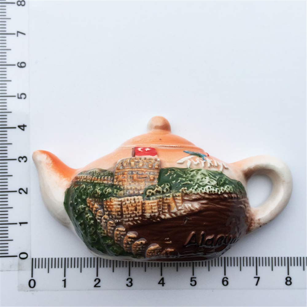 Alanya Turkije Koelkast Magneet Toerisme Toeristische Souvenir Koelkast Decoratie Magnetische 3D Sticker Craft