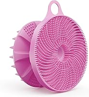 Vista 18 de Cepillo de limpieza corporal de silicona, paquete de 2, BEAUTAIL estropajo de ducha y baño, más higiénico que la esponja tradicional, hace espuma