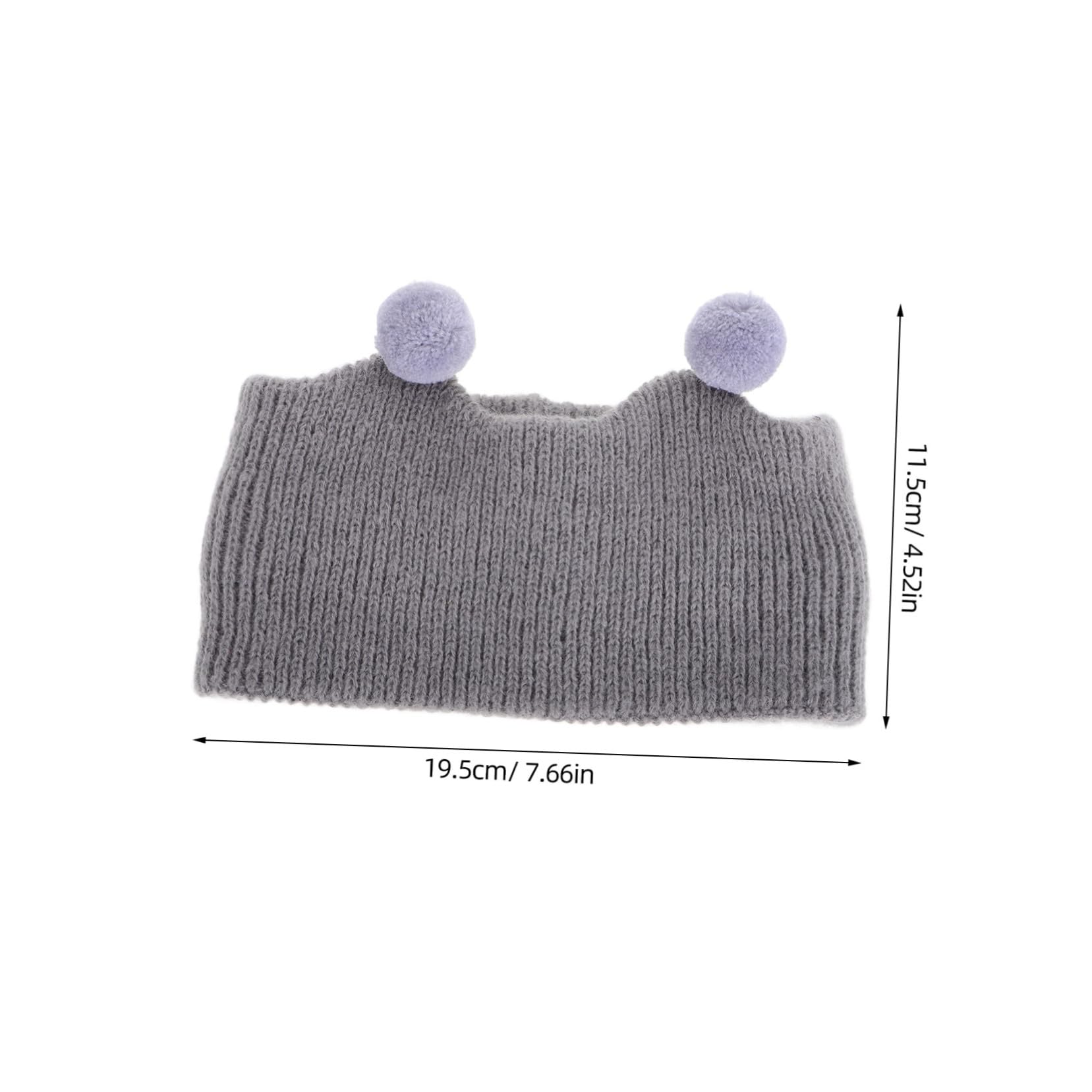 Ipetboom Daily Wear Women's Headband Knitted Hairband Cat Ears Warm Winter Accessory