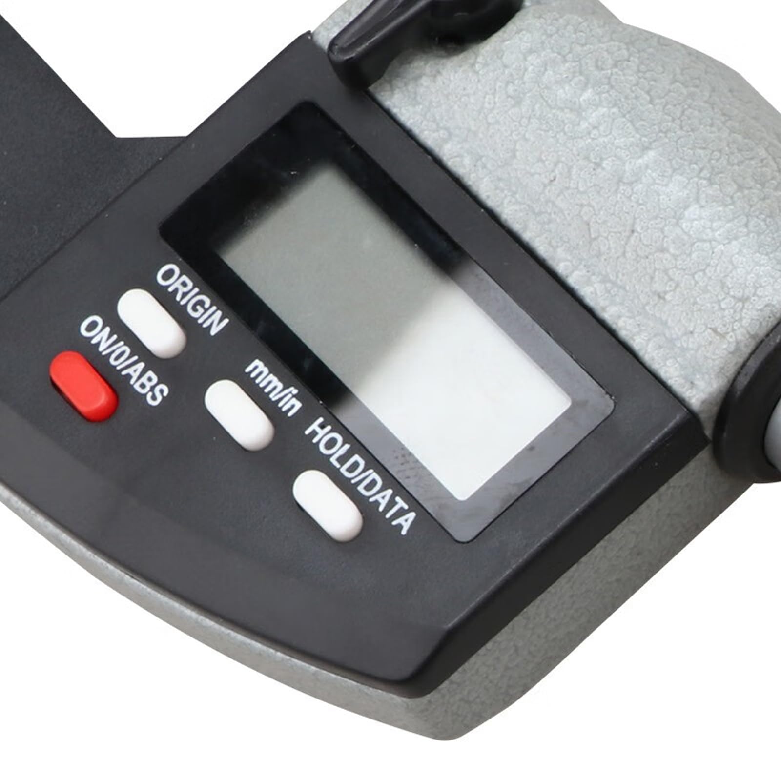 Digitaler Wandstärken-Mikrometer 0–25 mm – Feinmessgerät mit gebogener Messfläche, 0,001 mm Auflösung, LCD-Anzeige, für Rohre & Hülsen