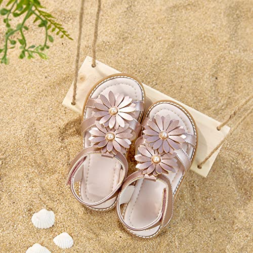 Image of Kiderence Toddler Girls Sandals Little Girls Kids Shoes Girls Sandals Toddler