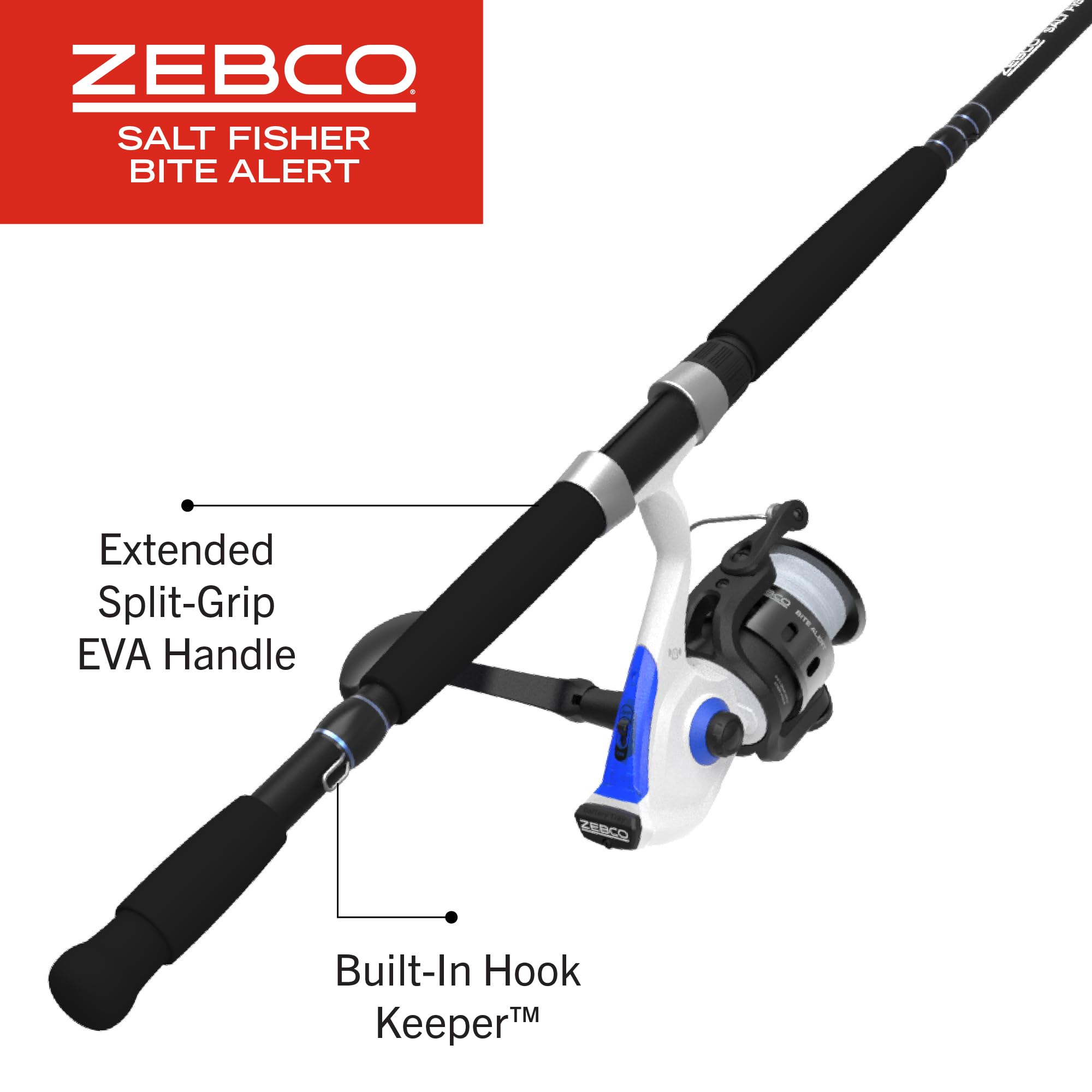 Salt Fisher Bitealert 60Sz 702Mh Sp Combo 20# : Amazon.ca: Sports