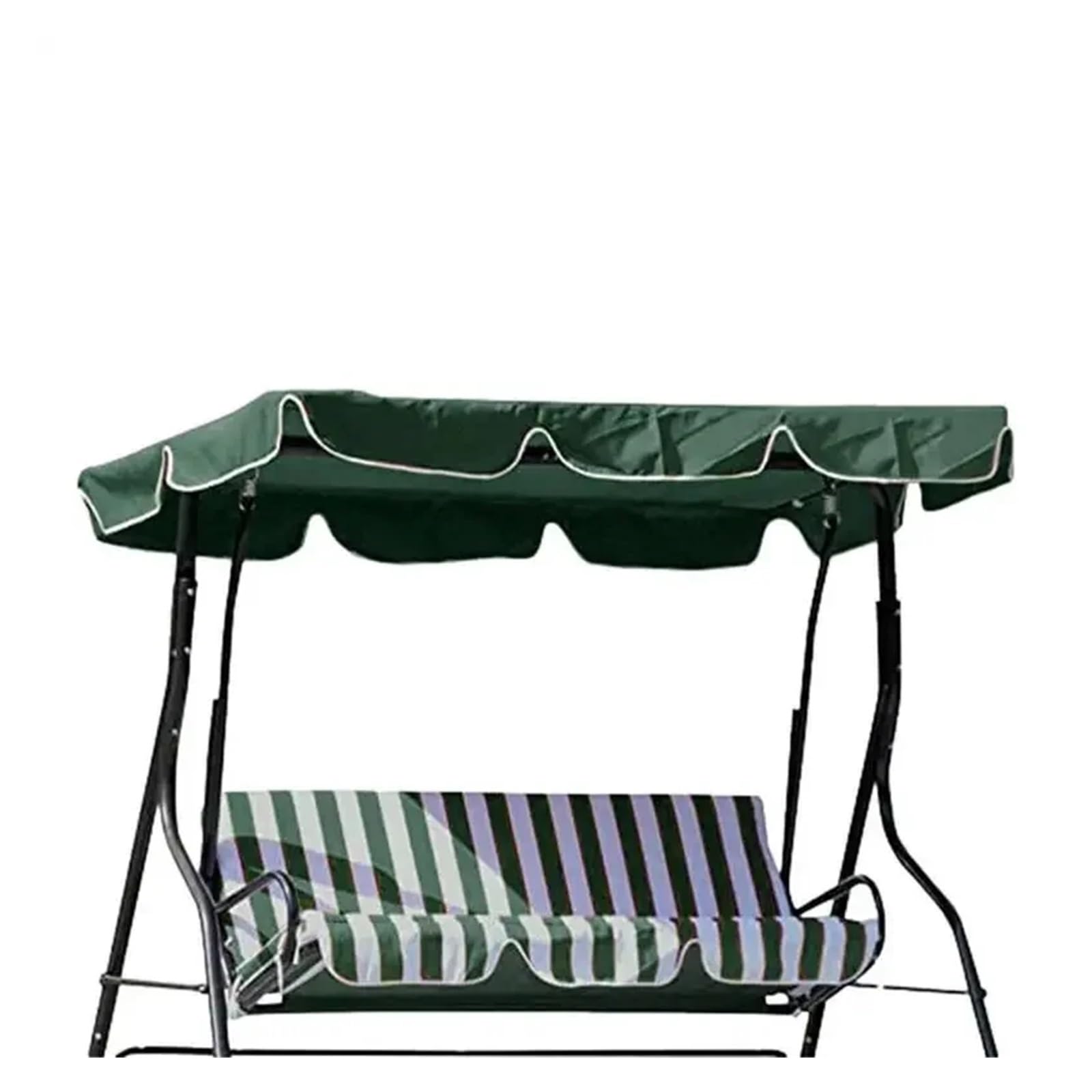 Swing Chair Canopy Replacement Porch Swing Awning Replacement Waterproof Canopy Garden Outdoor Patio Hammock Household Yard Sunshade Cloth(190x132x15CM)