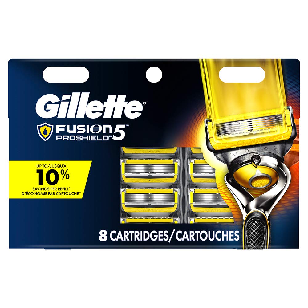 Gillette Fusion Proshield 5 Razor Blades 8 Cartridges