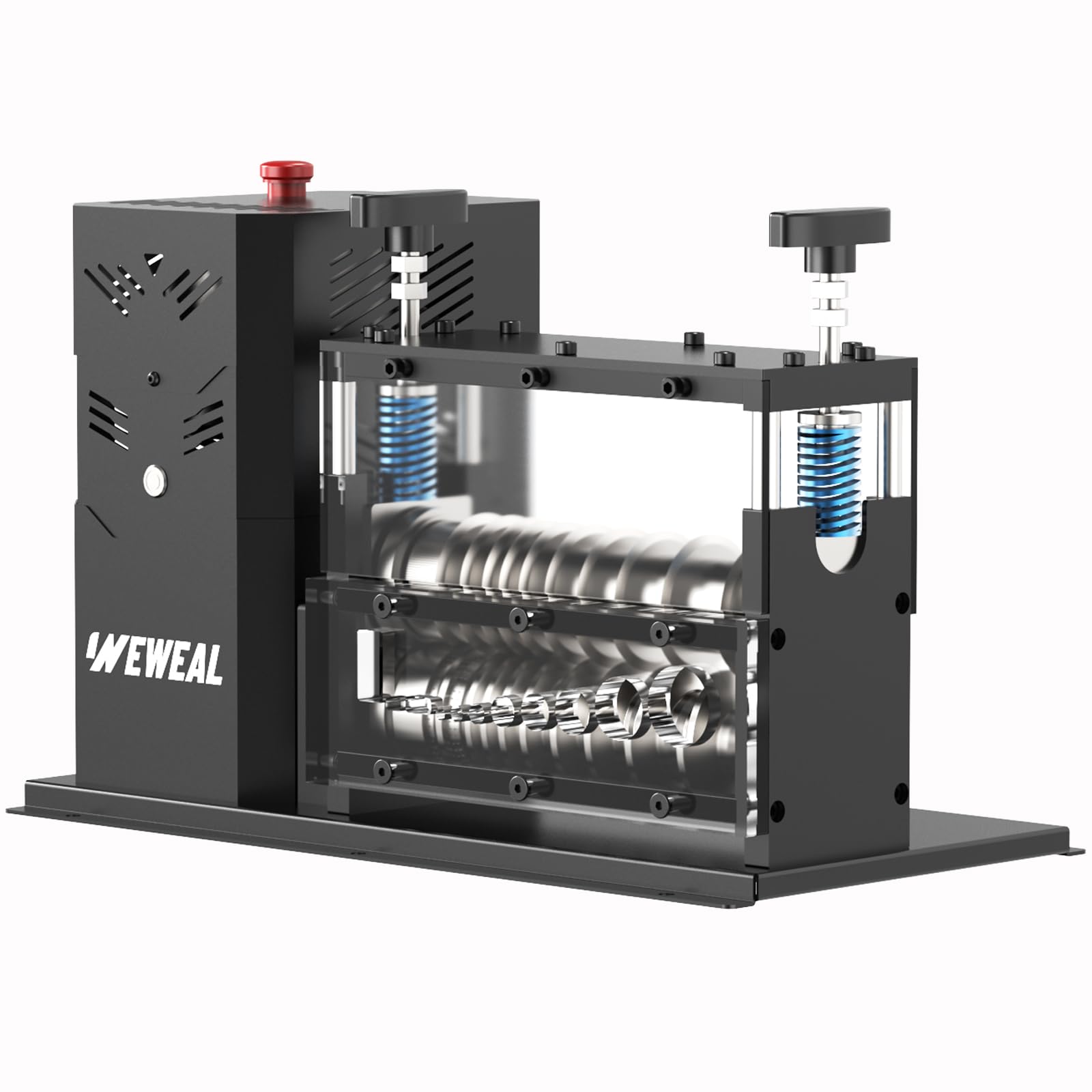 Photo 1 of WEWEAL Wire Stripper Machine - 700W 0.06''- 1.5'' Electric Wire Stripping Machine with 11 Channels 10 Blades - Heavy-duty Automatic Cable Stripper for Workshop Copper Recycling