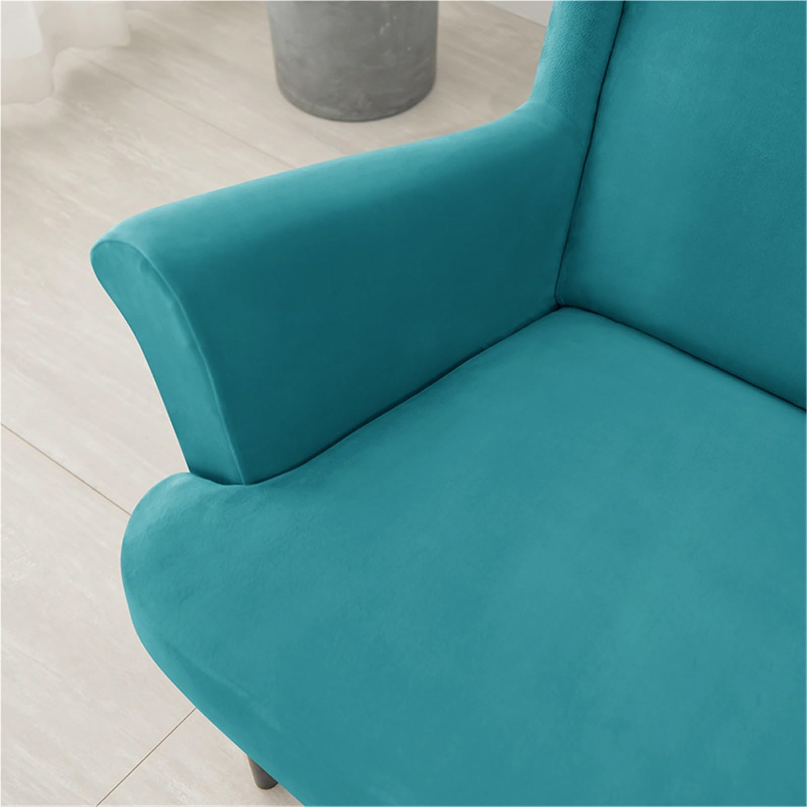 Copripoltrona in poliestere elasticizzato di alta qualità, copridivano, per soggiorno e camera da letto, perfetto per proprietari di case e affittuari (verde)