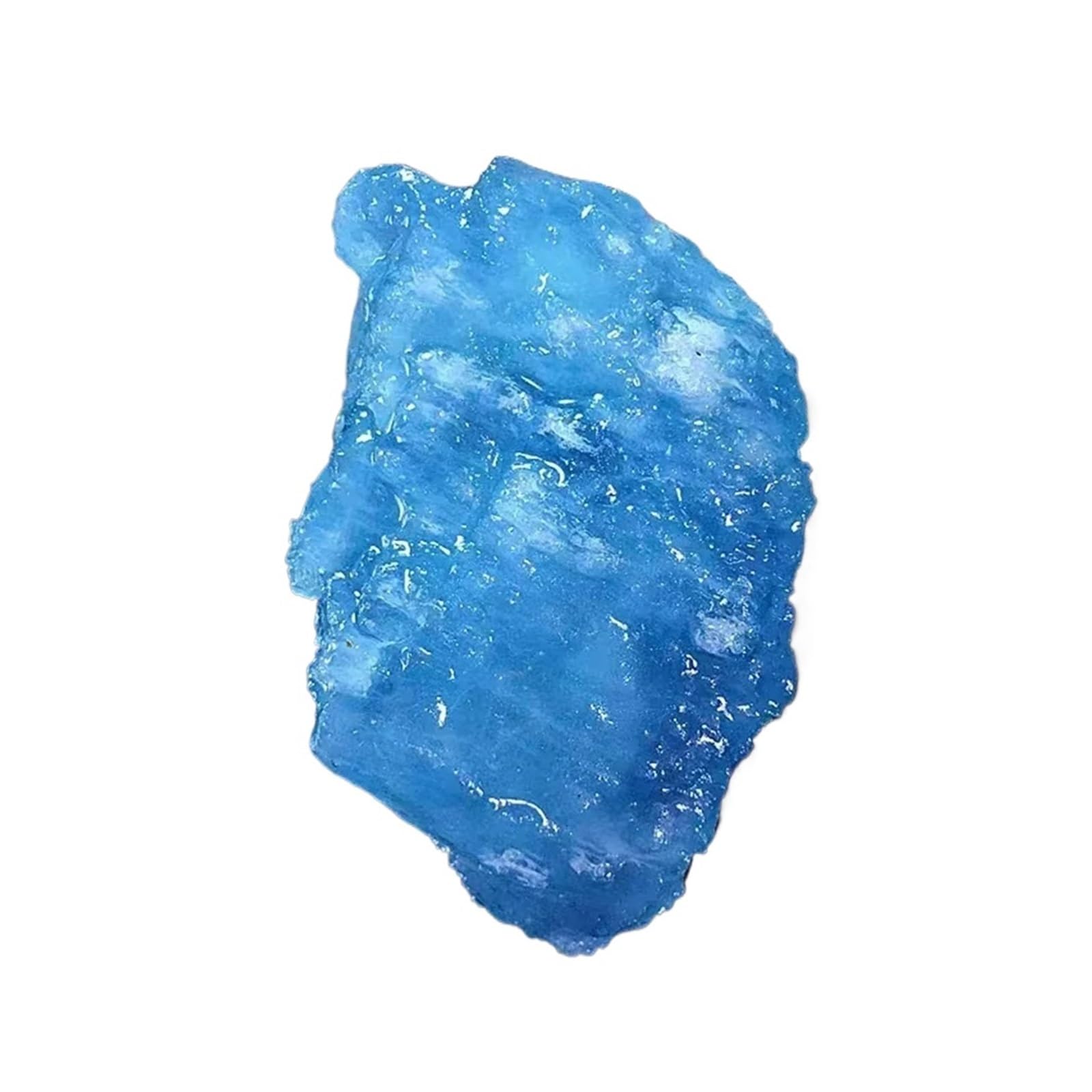 QWZTAEOZA 1pcs 150-200g Aquamarine Raw Stone Crystal Stone Crystals